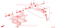 TRIANGLES AVANT pour Honda FOURTRAX 420 RANCHER 4X4 AT IRS EPS ESP de 2021