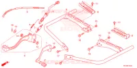 PEDALE   REPOSE PIED pour Honda FOURTRAX 420 RANCHER 4X4 ES de 2021