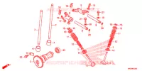 ARBRE A CAMES   SOUPAPE pour Honda FOURTRAX 420 RANCHER 2X4 BASE de 2021