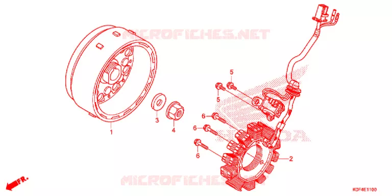 STATOR - ROTOR Honda MOTO 125 MONKEY 2021  Z125MM