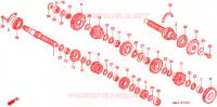 BOITE DE VITESSES pour Honda CBR 600 F3 de 1998