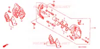 ETRIER DE FREIN AVANT pour Honda CBR 600 de 1997