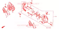 ETRIER DE FREIN AVANT pour Honda CBR 600 de 1997