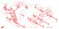 AMORTISSEUR ARRIERE pour Honda CBR 600 de 1997