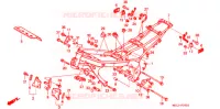 CADRE pour Honda CBR 600 50HP de 1998