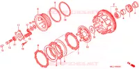 EMBRAYAGE pour Honda CBR 600 50HP de 1998