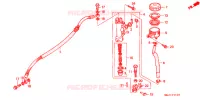 MAITRE CYLINDRE DE FREIN ARRIERE pour Honda CBR 600 50HP de 1998