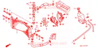 RADIATEUR pour Honda CBR 600 de 1998