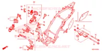 CADRE pour Honda CLICK 125 de 2016