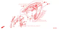 FEUX ARRIERE pour Honda CLICK 125 de 2016