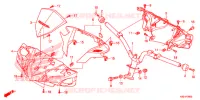 TUYAU DE GUIDON/REVETEMENT DE GUIDON (ACB125CBFH) pour Honda CLICK 125 de 2016