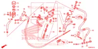 MAITRE CYLINDRE DE FREIN (CBS) pour Honda ZOOMER 110 X de 2013