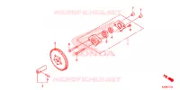POMPE A HUILE pour Honda ZOOMER 110 X de 2013