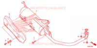 SILENCIEUX D'ECHAPPEMENT pour Honda ZOOMER 110 X de 2013