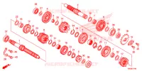 BOITE DE VITESSES pour Honda CBR 150 R REPSOL ABS de 2020