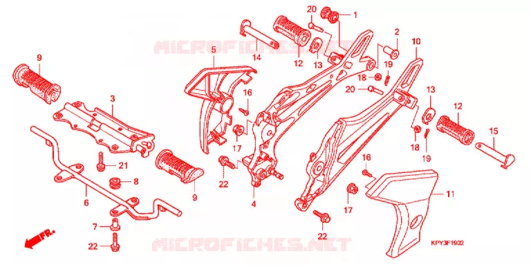 MARCHE (3) Honda MOTO 125 XRM 2012  CFT125MRCA