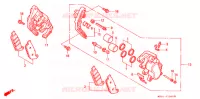 ETRIER DE FREIN AVANT pour Honda VALKYRIE 1500 F6C de 1997