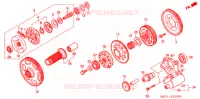 TRANSMISSION PRIMAIRE pour Honda VALKYRIE 1500 F6C de 1997