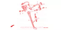 BEQUILLE pour Honda VFR 1200 DCT de 2013