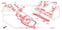 COUVRE CULASSE pour Honda VFR 1200 DCT de 2013