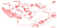 FEU ARRIERE (2) pour Honda VFR 1200 DCT de 2013