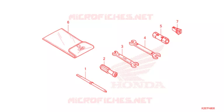 OUTIL Honda MOTO 125 MSX 2021  MSX125AM