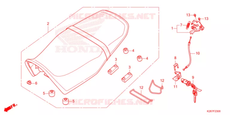 SELLE Honda MOTO 125 MSX 2021  MSX125AM