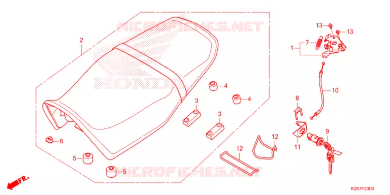 SELLE Honda MOTO 125 MSX 2021  MSX125M