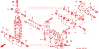 COUSSIN ARRIERE (VFR800) pour Honda VFR 800 VTEC TWO TONES de 2009