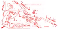 GUIDON   TE DE FOURCHE pour Honda VFR 800 VTEC TWO TONES de 2009
