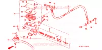 MAITRE CYLINDRE pour Honda VFR 800 VTEC TWO TONES de 2009