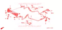RADIATEUR D'HUILE pour Honda VFR 800 VTEC TWO TONES de 2009