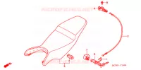 SELLE pour Honda VFR 800 VTEC TWO TONES de 2009