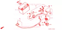 BATTERIE pour Honda VFR 800 VTEC TWO TONES de 2009