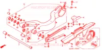BRAS OSCILLANT pour Honda VFR 800 VTEC TWO TONES de 2009