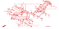 CADRE pour Honda VFR 800 VTEC TWO TONES de 2009