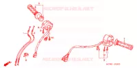 COMMODO   LEVIER   CABLE pour Honda VFR 800 VTEC TWO TONES de 2009