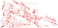 GUIDON   TE DE FOURCHE pour Honda VFR 800 VTEC TWO TONES de 2009