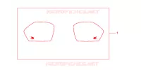 HOUSSE DE VALISE pour Honda VFR 800 VTEC TWO TONES de 2009