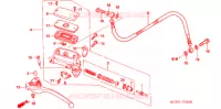 MAITRE CYLINDRE pour Honda VFR 800 VTEC TWO TONES de 2009