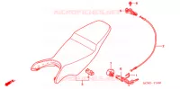 SELLE pour Honda VFR 800 VTEC TWO TONES de 2009