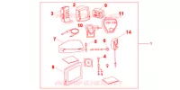 SUPPORT GPS pour Honda VFR 800 VTEC TWO TONES de 2009