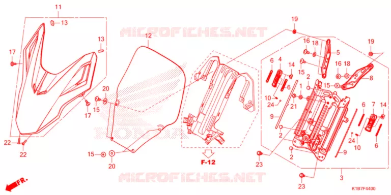 PARE BRISE Honda SCOOTER 350 FORZA 2021  NSS350AM