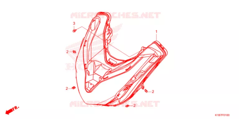 PHARE Honda SCOOTER 350 FORZA 2021  NSS350AM