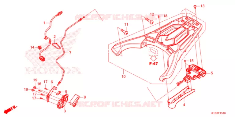 SUPPORT Honda SCOOTER 350 FORZA 2021  NSS350AM