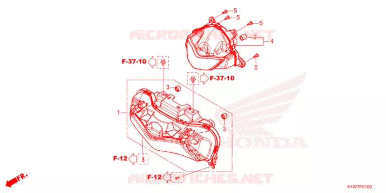 PHARE Honda SCOOTER 350 SH 2021  SH350ASM