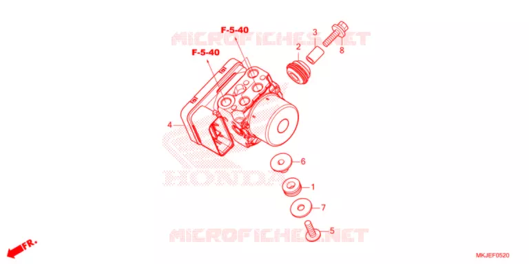 MODULATEUR ABS Honda MOTO 1000 CB 2021  CB1000RAM_BE