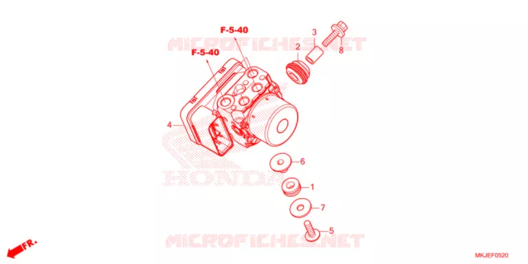 MODULATEUR ABS Honda MOTO 1000 CB 2022  CB1000RAM
