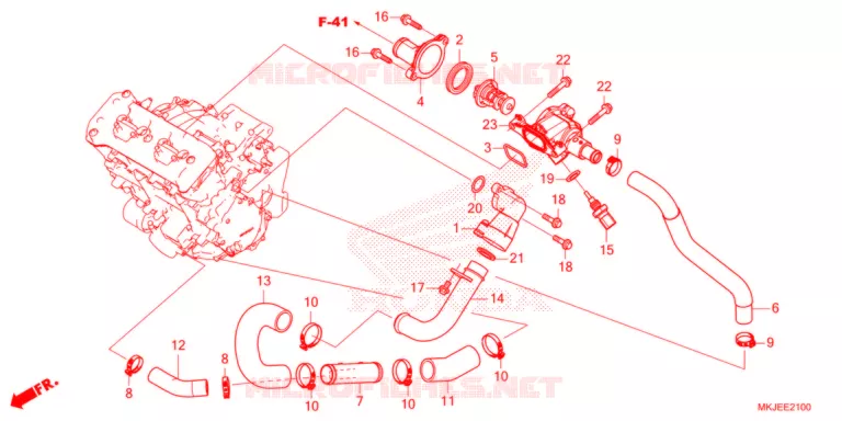 THERMOSTAT Honda MOTO 1000 CB 2021  CB1000RAM