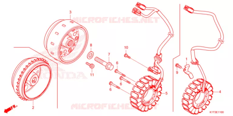 ALTERNATEUR Honda MOTO 300 CRF 2021  CRF300LRM